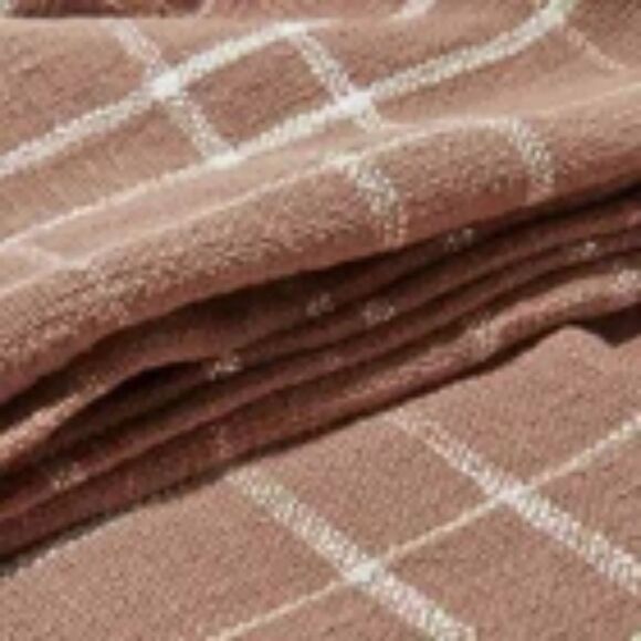 Little Korboose by April Nemeth Woven Throw Blanket – 100% Cotton Tan - Picture 4 of 5